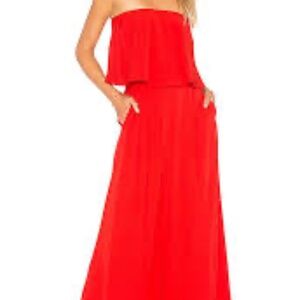 Free People Gia Crop Top with Wide Leg Pant Set